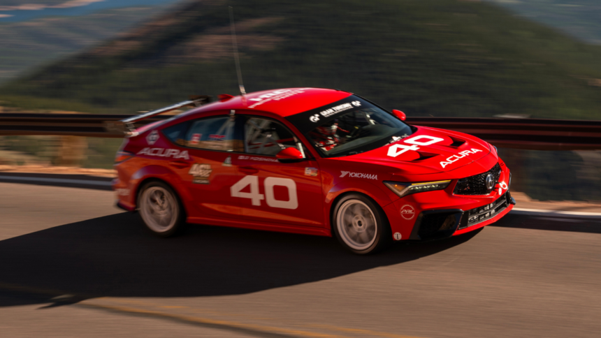 acura integra type s smashes the fwd pikes peak record by nearly 15 seconds 6a3c5a81d20ec