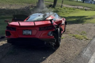 corvette driver hit 156 mph crashed then said hed buy another one 6a4675c619cb3
