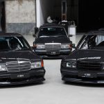 the first 760000 hwa evo now sits beside the first mercedes 190e evo ii 6a61ed1202e3a