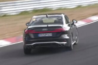 2027 audi s6 spied undisguised and looking ready to slide 6a71bf1a2e5fc