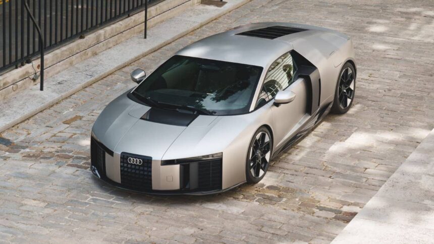 audi built its lamborghini based supercar in just 405 days 6a75f9f3be002