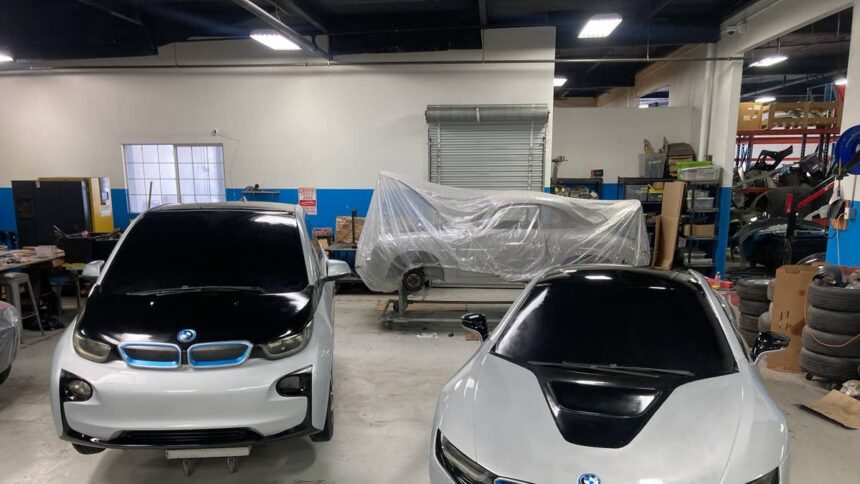bmw built full size i3 and i8 display cars and now you can buy them 6a834526136f6