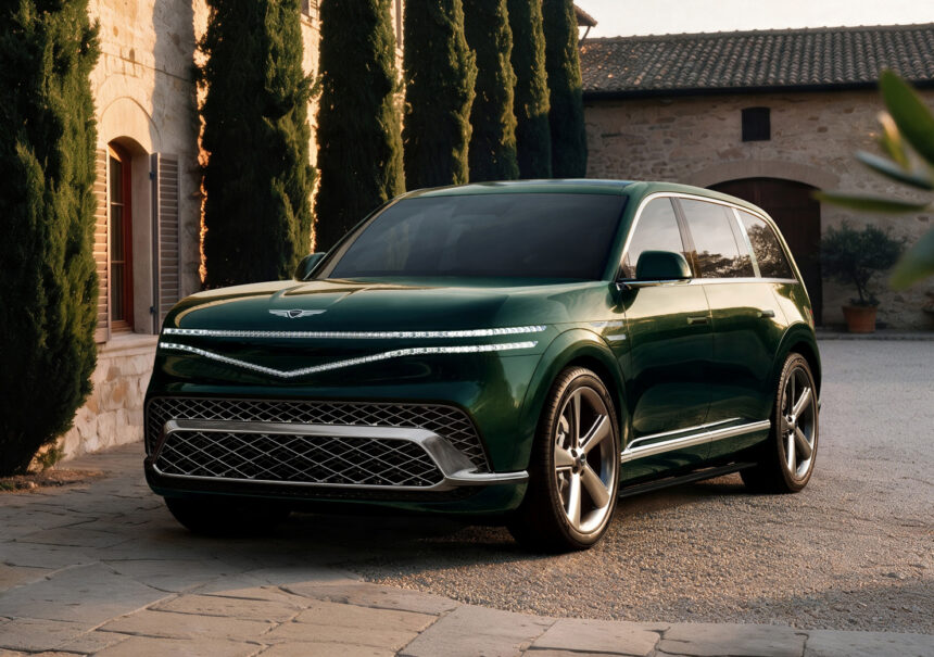 forma de suv si lux maxim in viziune coreeana genesis gv90 are tehnica ev surprize conceptuale si stil neo retro 6a888a416997c