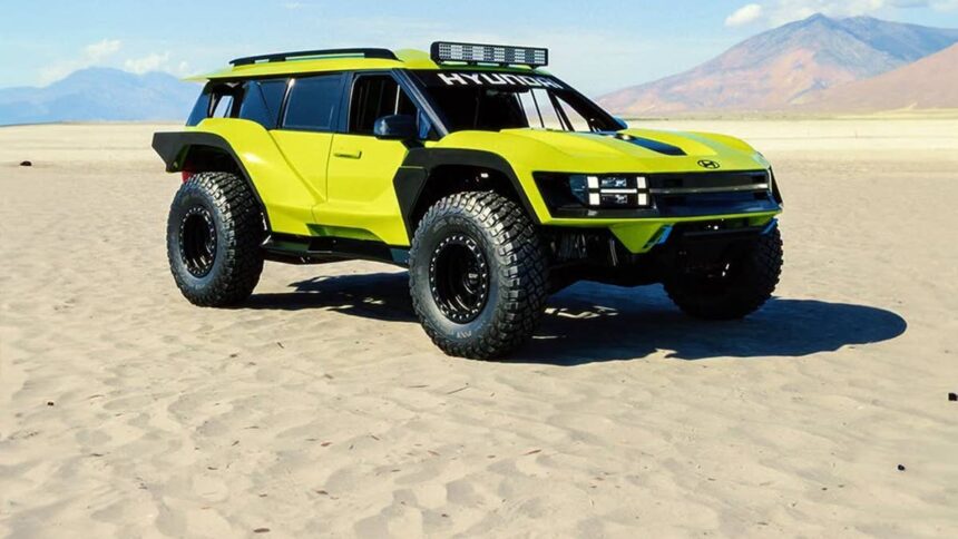 hyundai shared this wild santa fe baja concept and now we want one 6a7cbbaddbe9b