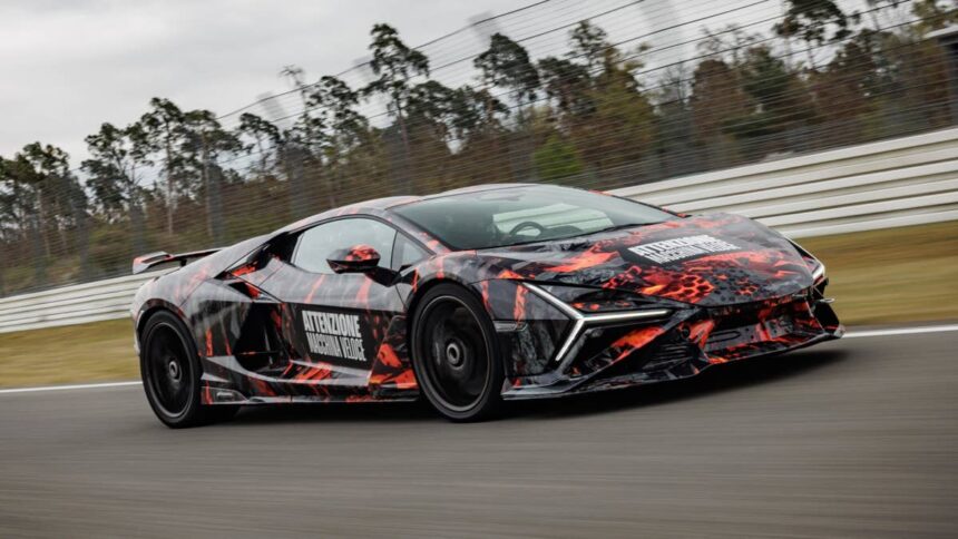 lamborghini revuelto sv claims controversial lap record before its debut 6a75b3b5b38ea
