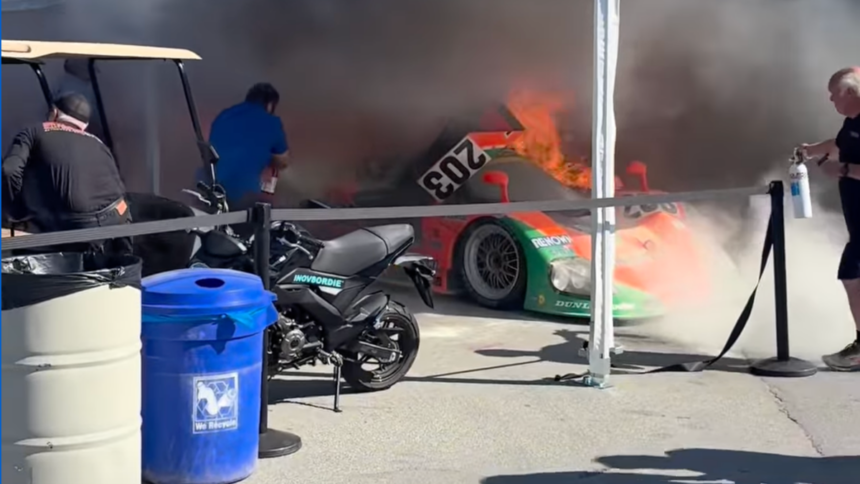 mazdas priceless 767b le mans racer was nearly lost in a garage fire 6a7b4e169152d