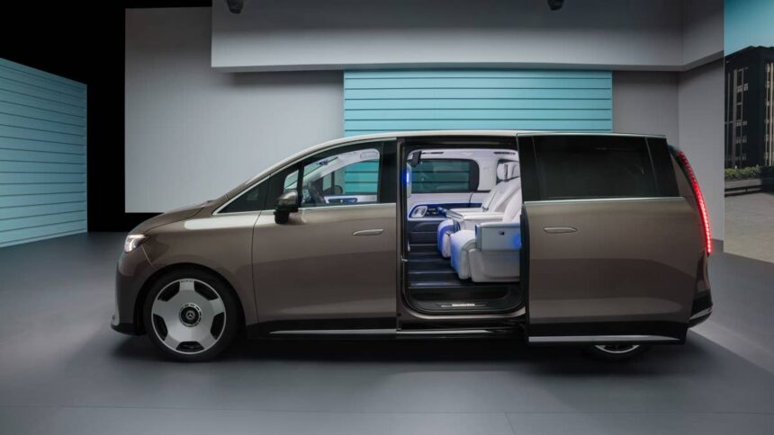 mercedes is about to make the minivan a 100000 luxury statement 6a8ded4ce8d5a