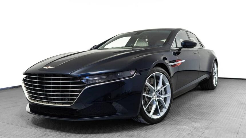 one of aston martins rarest modern sedans for sale with only 166 miles 6a862e77e3a61