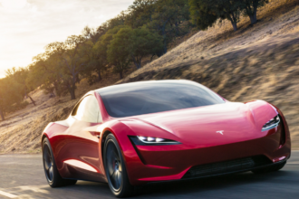tesla roadster may finally be revealed this month with spacex thrusters 6a81bb56edac0