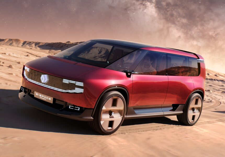 va fi expus in cadrul salonului auto de la paris renault e space concept actualizeaza tema monovolumului din 1984 6ac7f187db883